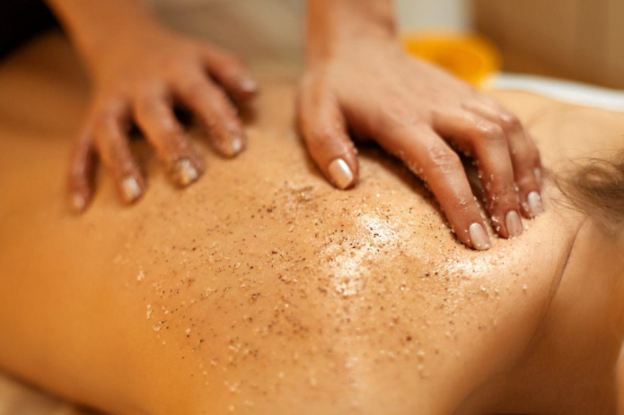 Wine Oil Scrub