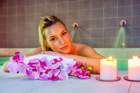 Bañera con Agua Sulfurosa