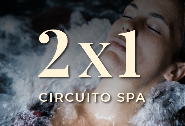 BLACK FRIDAY | 2x1 Circuito Spa 50' con copa de cava, té o zumo
